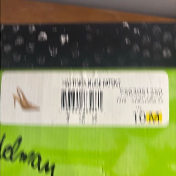 Sam Edelman Hastings Nude patent leather Pointed Slingback Heels size 10 NWT NIB - Picture 4 of 6